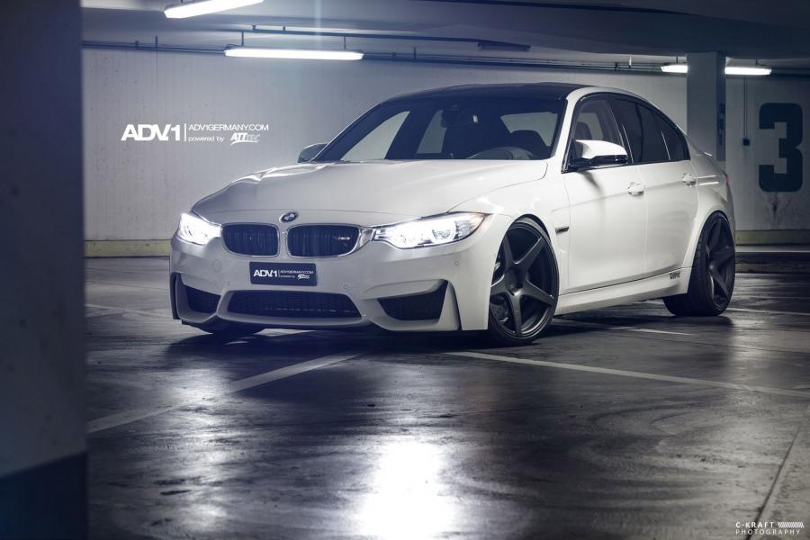  BMW M3 on ADV.1 Wheels (ADV5MV1) 2014 года  (фото 9 из 12)